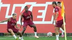 VİDEO İZLE | Leroy Sane, Galatasaray ile ilk antrenmanına çıktı