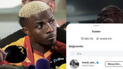 Fenerbahçe Asbaşkanı Hamdi Akın'dan Osimhen'in videosuna beğeni