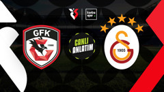 CANLI YAYIN | Gaziantep FK-Galatasaray canlı yayın anlatımı (Trendyol Süper Lig)