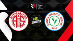 MAÇ LİNKİ | Antalyaspor - Çaykur Rizespor (Trendyol Süper Lig) - Bein Sports 2 canlı izle şifresiz