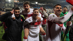 İşte A Milli Takımımızın Dünya Kupası'na katılma sevinci!