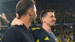 Domenico Tedesco ve oyunculardan Mert Hakan Yandaş'a destek