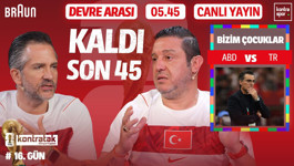 🔴 CANLI | Türkiye - ABD Devre Arası | Nihat Kahveci, Nebil Evren | Kontratak Dünya Kupası