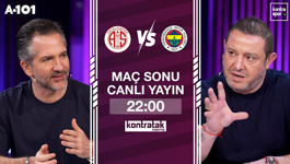 🔴 CANLI | Antalyaspor - Fenerbahçe Maç Sonu | Nihat Kahveci, Nebil Evren | Kontratak Süper Lig