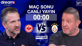 🔴 CANLI | E. Frankfurt - Galatasaray Maç Sonu | Nihat Kahveci, Nebil Evren | Kontratak Süper Lig