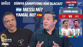 🔴 CANLI | İspanya - Arjantin Dünya Kupası Finali | Nihat Kahveci, Nebil Evren | Kupa Gecesi #33