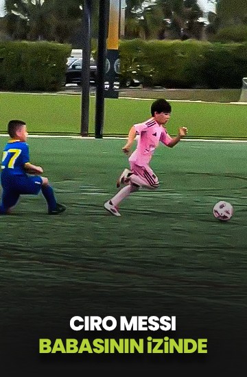 Ciro Messi babasının izinde!