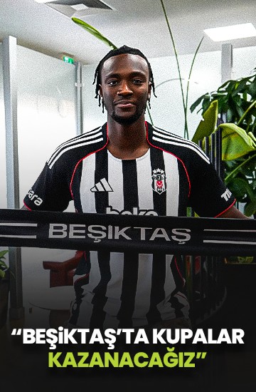 Tammy Abraham: Beşiktaş'ta kupalar kazanacağız
