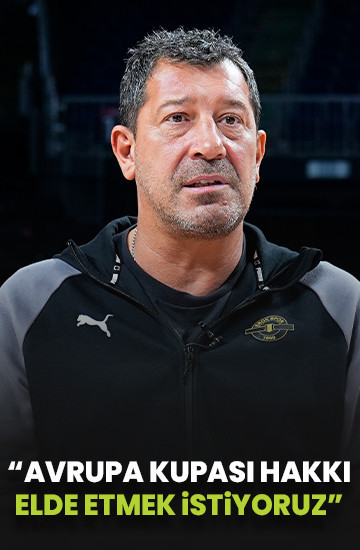 Ufuk Sarıca: Play-off ve Avrupa kupası hakkı elde etmek istiyoruz