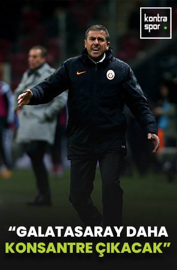 Galatasaray'ın eski teknik direktörlerinden Hamza Hamzaoğlu, derbi öncesi Kontraspor'a konuştu