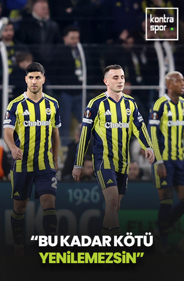 Nihat Kahveci: Bu kadar kötü yenilemezsin