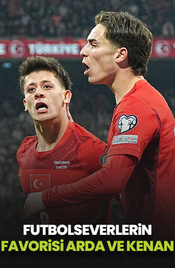 Türk futbolseverin favori isimleri Arda Güler ve Kenan Yıldız