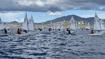 12. Bodrum Uluslararası Optimist Yarışları'ndan muhteşem görüntüler