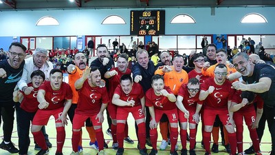 Down Sendromlular Futsal Milli Takımı ikinci oldu!