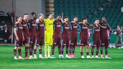 Trabzonspor'dan hareketsiz protesto