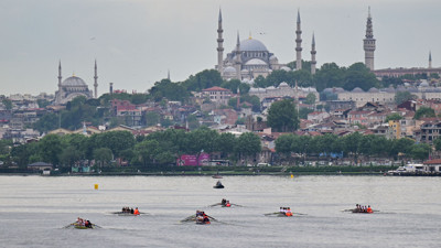Uluslararası Haliç Kürek Yarışları başladı