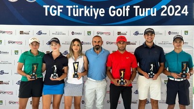TGF Türkiye Golf Turu 2024 müsabakaları tamamlandı