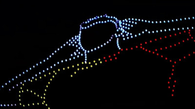 Süper Lig şampiyonu Glatasaray'dan drone şov!
