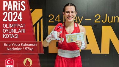 Esra Yıldız Kahraman'dan Olimpiyat kotası