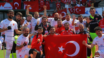 Ampute Milli Futbol Takımımız Almanya'yı ezdi geçti! 11-0