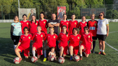 Şile'de kadın futbol takımı kuruldu