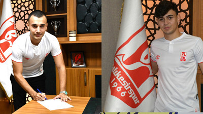 Celal Emir Dede ve Ali Karakaya Balıkesirspor'da