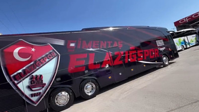 Elazığspor, takım otobüsünü yeniden dizayn etti