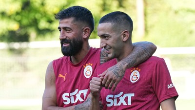 Galatasaray 3 grup halinde pas çalıştı