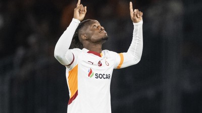 Galatasaray'ın bu sezon Avrupa'daki ilk golleri Batshuayi'den geldi