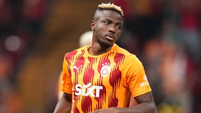 Victor Osimhen, Galatasaray'daki ilk maçına çıktı