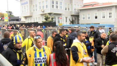 Fenerbahçeli taraftarlar derbi için yola çıktı