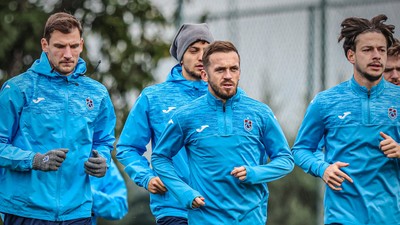 Trabzonspor, Galatasaray maçının hazırlıklarını sürdürdü