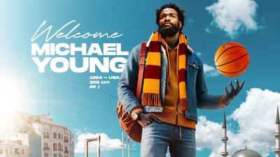 Galatasaray, ABD'li basketbolcu Michael Young'ı transfer etti