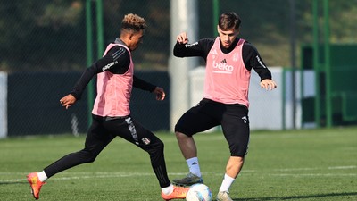 Beşiktaş, Alanyaspor maçı hazırlıklarına devam etti