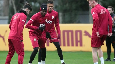Galatasaray, Kayserispor maçının hazırlıklarını sürdürdü
