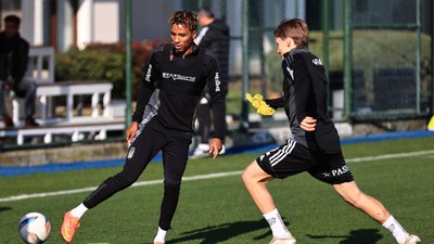 Beşiktaş'ta Rizespor mesaisi devam etti