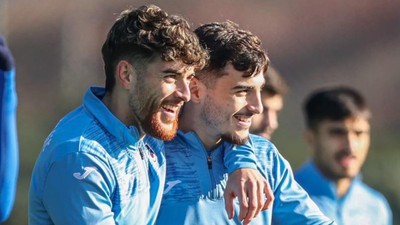 Trabzonspor, yeni yılın ilk idmanını yaptı