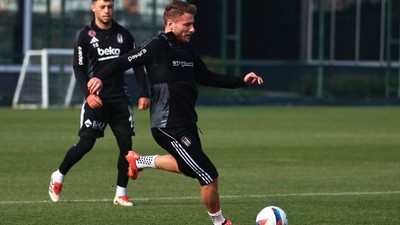 Beşiktaş'ta Sipay Bodrum FK maçı hazırlıklarına ara vermeden başladı