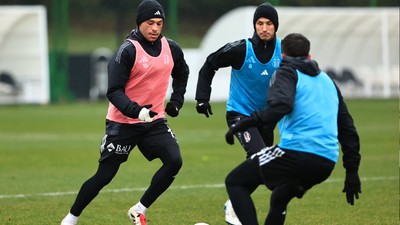 Beşiktaş, Samsunspor maçının hazırlıklarına ara vermeden başladı