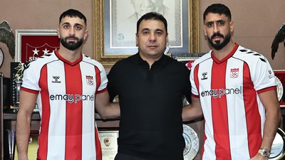 Efkan Bekiroğlu ve Tolga Ciğerci Sivasspor'da