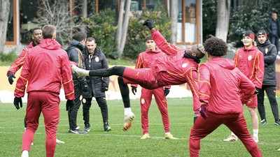 Galatasaray, Fenerbahçe derbisi hazırlıklarını sürdürdü