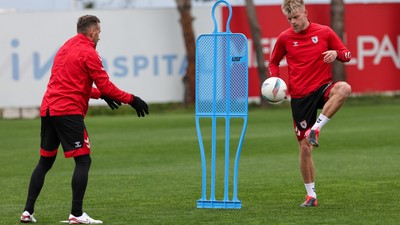 Samsunspor, Kasımpaşa maçının hazırlıklarını sürdürdü