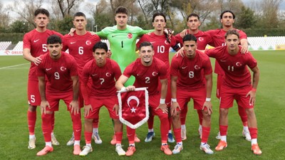 U20 Milli Futbol Takımı, Romanya'ya 3-1 yenildi