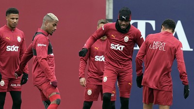 Galatasaray, Samsunspor maçı hazırlıklarına devam etti