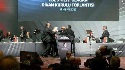 Hasan Arat, Beşiktaş Divan Kurulu'nda yumruklu saldırıya uğradı!