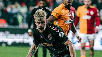 Samsunspor'da Van Drongelen'in dudağına dikiş atıldı