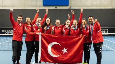 Türkiye A Milli Kadın Tenis Takımı, Litvanya’da tarih yazdı