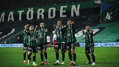 Kocaelispor, Trendyol Süper Lig'e yükseldi