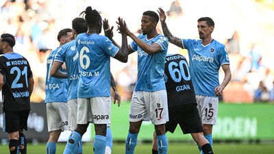 Trabzonspor, Adana'da üç puanı tek golle aldı!