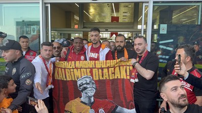 Galatasaray Konya'da pankartlarla karşılandı